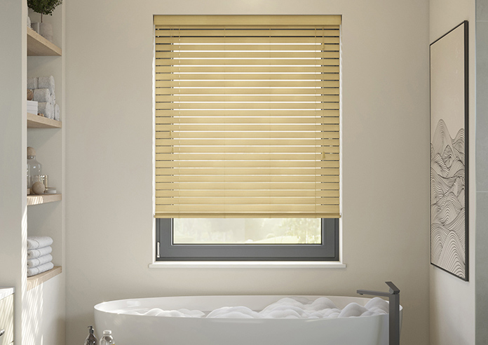 Ecowood, Golden Oak Fine Grain - Twist&Fit Venetian Blind - Image 3